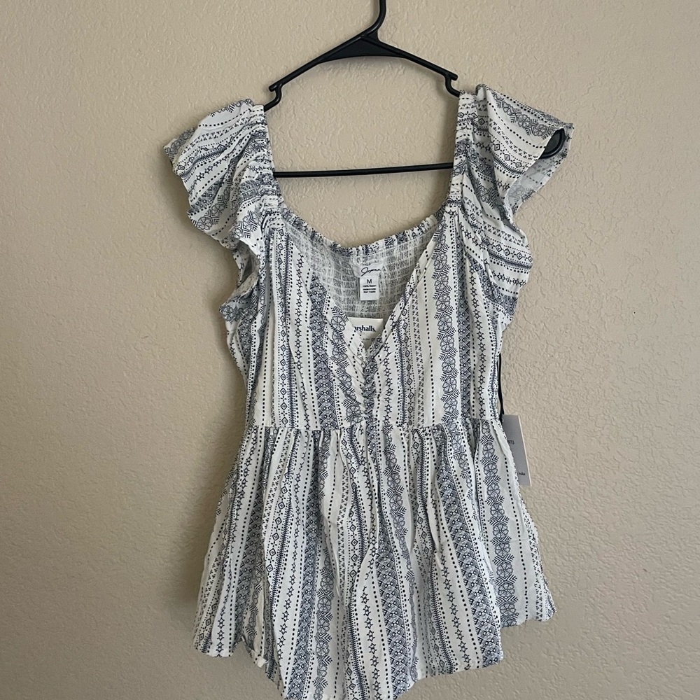 Women’s peplum top